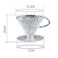 thumbnail image 2 of Copa de goteo de café Gloria reutilizable 11.2x11x9.6cm, 2 of 7