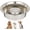 1 Cup - Standard, variant on Stainless Steel Slow Feed Dog Bowl for Fast Eating Medium Breed, Metal Slow Feeder Dog Bowl Fits in Medium Neater Feeder Deluxe, for Puppy or Dogs (19-40 lbs), 1 Cup Food Capacity
