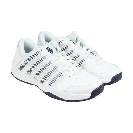 K-Swiss - K-Swiss Court Impact Mens White Synthetic Athletic Lace Up ...