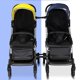 thumbnail image 3 of Conector para cochecito de bebé gemelo, 3 uds., juntas universales, correa para carrito infantil, gancho de enlace kaili Sencillez, 3 of 4