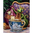 thumbnail image 2 of Cuadros Decorativos 5D bricolaje taladro redondo completo diamante pintura dragón Kit decoración del hogar artesanía (A5940) Ndcxsfigh Nuevos Originales, 2 of 8