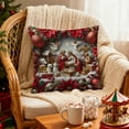 thumbnail image 6 of Luoshdecor Christmas Nativity Scene Pillow Covers, Holy Night Angel Red Throw Pillow Cases,Winter Holiday Decoration for Sofa Couch Patio 18x18in, 6 of 6