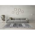 thumbnail image 3 of Ahgly Company Indoor Rectangle Abstract Gray Modern Area Rugs, 8' x 10', 3 of 4