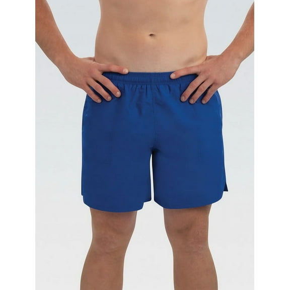(Price/each)Dolfin 8651SLD Men's Solid 7 Inch Water Short-Royal-XXL