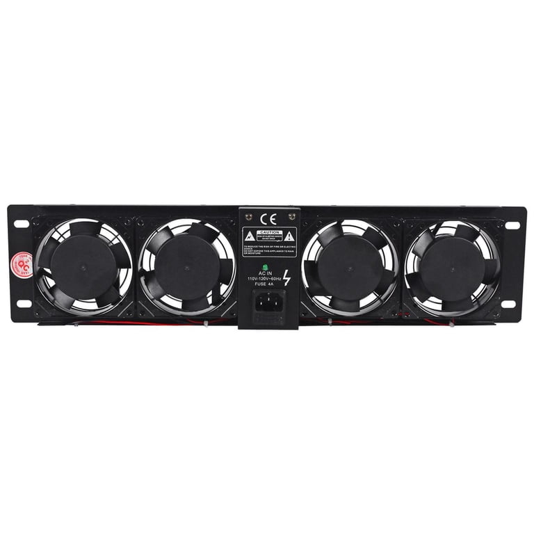 Rockville Amplifier Rack Cooling Systems & Fans - 19 Inch Racking ...