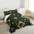 thumbnail image 3 of Castle Fairy Boys Girls Bohemian Aztec Bedding Comforter Set 2pcs,Stars Print Twin Comforter Sets Microfiber,Hippie Tribal Breathable Bedding Set,Ultra Soft Home Decor,Reversible, 3 of 8