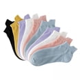 thumbnail image 1 of Calcetines cortos,Calcetines cortos para adultos Calcetines tobilleros náuticos,Calcetines invisibles Pantuflas Medias Calcetines invisibles,Calcetines deportivos informales de corte bajo, 1 of 8
