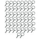 thumbnail image 3 of Juego de 50 llaveros divididos con cadena de 1 pulgada, piezas metálicas Negro, 3 of 7