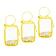 thumbnail image 2 of Bolsa de exhibición de figuras CUTICAT transparente organizador colgante Cuadrado amarillo, 2 of 8