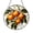 Acrylic 12 Inch, variant on Ripe Peach Stained Glass Suncatcher for Window Decor, Fresh Fruit Theme Gift