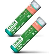 OLLOIS Ruta Graveolens 30C Organic Lactose-Free Vegan Homeopathic Medicine, 80 Pellets (Pack of 2)