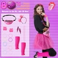 thumbnail image 2 of Accesorios de disfraz: trajes de los 80 para mujer de Halloween, 2 of 6