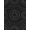Black Gray, Pattern 4, variant on ODIKA 8'x10' Washable Area Rug Rings Vintage Spiral Motif Concentric Ring Folk Primitive Banded Refined for Living Room, Under Sectional, Family , Durable, Non-Slip