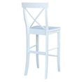 thumbnail image 3 of International Concepts S08-6133 Tabouret de Bar à Dossier en X de 30 Po, 3 of 7