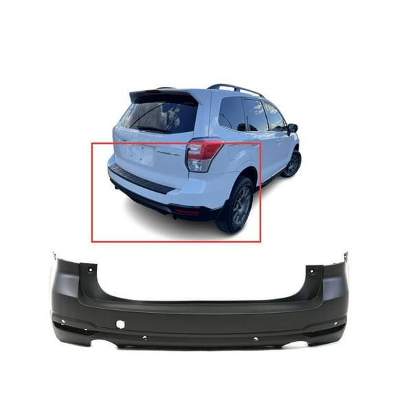 DCP Primed rear Bumper Cover Fascia for 17-18 Subaru Forester Limited Sport Touring