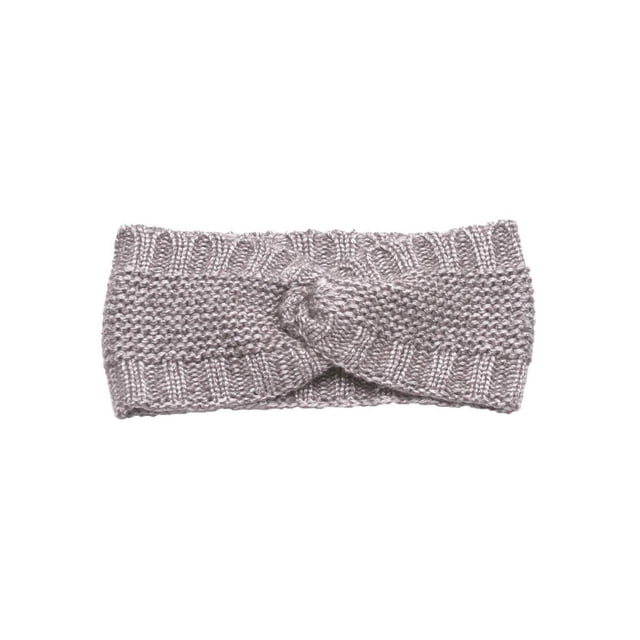 Bandeau Tricoté pour Femmes - Gris