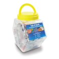 thumbnail image 3 of BRADY PEOPLE ID, TUB-0-REELS, PLASTIC ROUND REELS WITH CLEAR VINYL STRAP AND SLIDE TYPE BELT CLIP, 1 TUB CONTAINS 100 BADGE REELS IN BLACK, ROYAL BLUE, GREEN, ORANGE, YELLOW AND PURPLE, 3 of 4