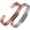 Silver , Rose Gold, variant on Magnetic Celtic Bracelet in Pure Copper, 6.5''