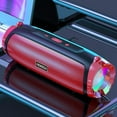 thumbnail image 1 of Edgergery Haut-Parleur Bluetooth Intelligent Sans Fil Haut Volume Haut-Parleur à Carte Extérieur RGB Clignotant Haut-Parleur de Caisson de Basses pour Voiture, 1 of 5