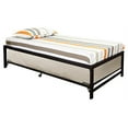 thumbnail image 5 of Kings Brand Furniture - Black Metal Twin Size Day Bed (Daybed) Frame with Roll Out Trundle, 5 of 5
