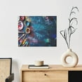 thumbnail image 6 of Lsque Abstract Colorful Art Supplies Print Wall Art – Decorative Picture for Living Room, Bedroom, and Office (Horizontal), 6 of 6