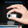 thumbnail image 3 of GJX 1080P Full HD USB 2.0 Webcam for PC Desktop & Laptop - Web Camera with Microphone/FHD 480P USB Connection Silver, 3 of 7