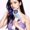 thumbnail image 4 of WIZUTIZ Portable Travel Hair Dryer Foldable Compact Dual Voltage Quick Dry Patchwork Design Lightweight for Men Women Home Hotel Business Trips, 4 of 5