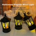 thumbnail image 7 of Jierger Halloween Jack O ' Hand Lamp LED Electronic Candle Christmas Festive Atmosphere Decoration Supplies Wind Lamp Candlestick Decoration for Outside Home Patio Yard Porch Party Decor, 7 of 7