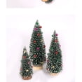 thumbnail image 2 of Adornos navideños Adornos navideños para escritorio Agujas de pino de colores en polvo Mini árbol de Navidad, 2 of 6