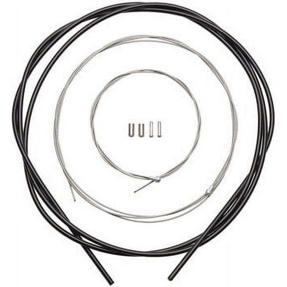 Shimano Road Stainless Brake Cable and Housing Set Black Includes End Caps