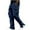Navy, variant on Simua Men's Stretch Work Pants with Elastic Drawstring and Zipper Details - Comfort Fit Multi-Pocket Trousers for Active Wear (S-XXXL)