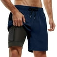 thumbnail image 1 of 2025 Men's Board Shorts Men Swim Trunks with Flag Overalls for Men Compresssion Liner inseam Board Mens Bathing Suits Shorts Bathing Suit with Mens Beer Shorts, 1 of 4