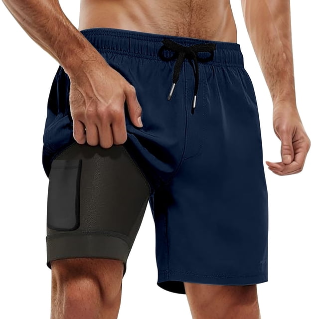 2025 Men's Board Shorts Men Swim Trunks with Flag Overalls for Men Compresssion Liner inseam Board Mens Bathing Suits Shorts Bathing Suit with Mens Beer Shorts