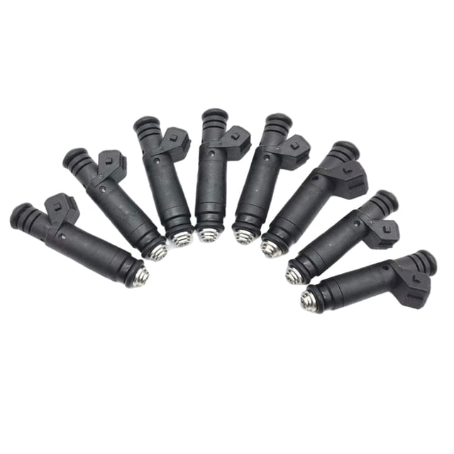 8 paquetes de inyectores DYNWAVEMX Inyector de combustible universales de 60LB 650cc Boquillas FI114961 Tecnología de fabricación