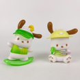thumbnail image 4 of Sanrio-caja ciega Pacha Dog Holiday Beach Series, figura de juguete a la moda, regalo de cumpleaños para niña, adorno, 4 of 5