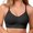 Black, variant on SHARICCA Seamless Wireless Bra for Women Multiway Beauty Back Convertible Bras