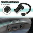 thumbnail image 2 of Interruptor de asiento eléctrico delantero izquierdo de 6 vías para Ford F150 Heritage 2004 F3UZ14A701 negro, 2 of 8