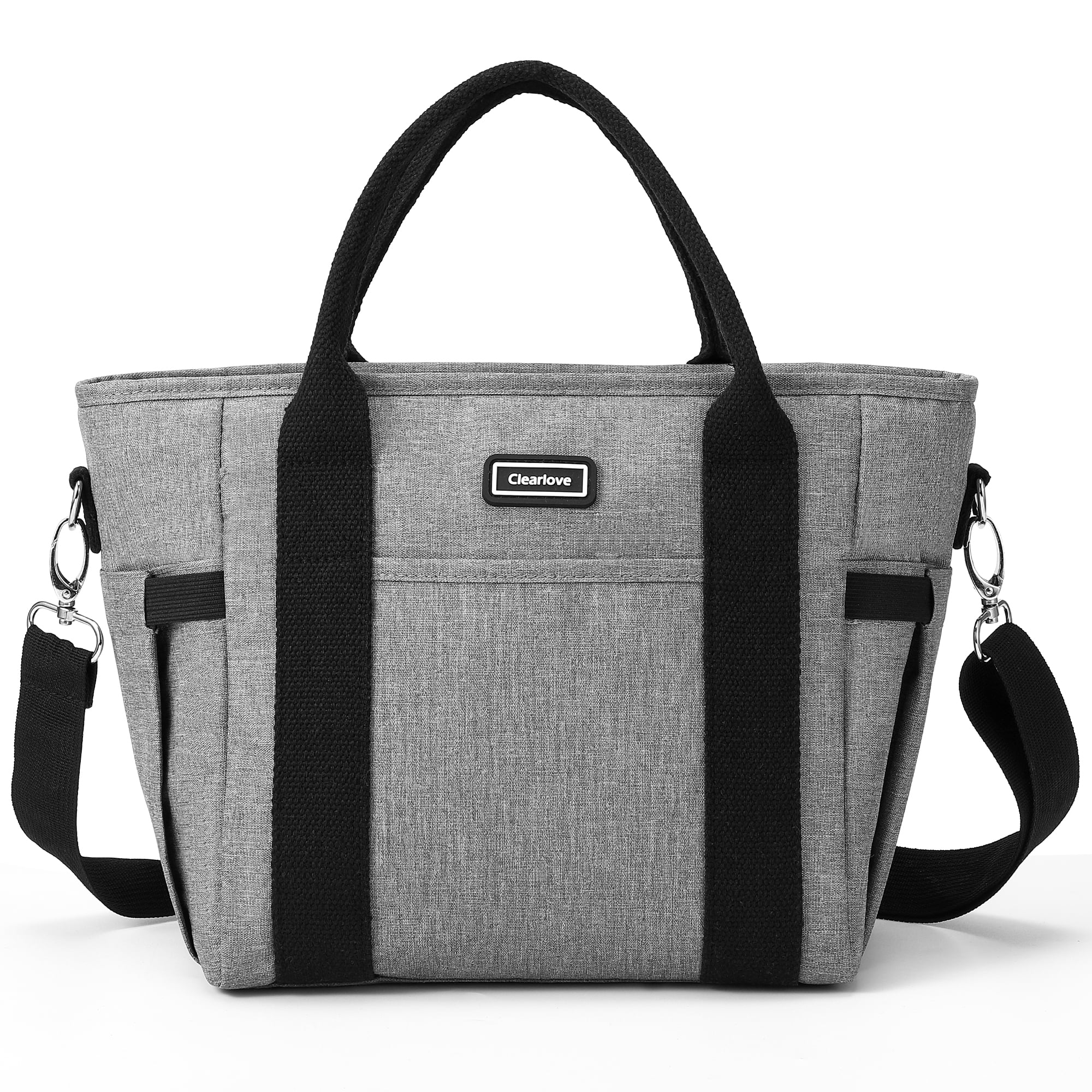 DAS TRUST Grey Reusable Lunch Bags for Women Insulated Lunch Box Lunch Bag  Women Leakproof Cooler Ba…See more DAS TRUST Grey Reusable Lunch Bags for