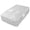 Grey White Stars, variant on Premium Soft Fitted Sheet for Blow Up Bed Mattress Sheets with Zipper for Camping Office Bedroom, Colorbutterfly Print