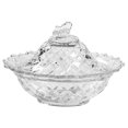 thumbnail image 4 of Toyvian Transparent Glass Dessert Bowls for Home Use with Beautiful Design and Safe Smooth Edges 7.5 inch, 4 of 8