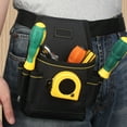 thumbnail image 4 of Eigraketly Riñonera para herramientas, correa ajustable de repuesto portátil con varios bolsillos, cinta adhesiva, bolsas de almacenamiento, Herramientas eléctricas, 4 of 6