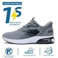 thumbnail image 3 of JOYFON Mens Running Shoes Slip on Tennis Athletic Sneakers Lightweight Walking Jogging Workout Gym Casual Shoes Gray Size 11.5, 3 of 6