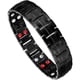 thumbnail image 2 of Pulseras magnéticas para hombres artritis y articulaciones, pulsera magnética de acero de titanio con imanes efectivos de doble fila, 2 of 5