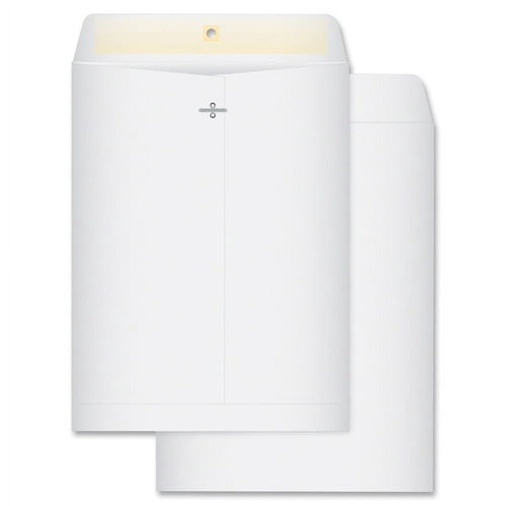 Quality Park, QUA38390, Clasp Envelopes, 100 / Box, White