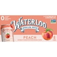 thumbnail image 5 of Waterloo Sparkling Water, Peach, 12 fl oz, 8 Pack Cans, 5 of 8