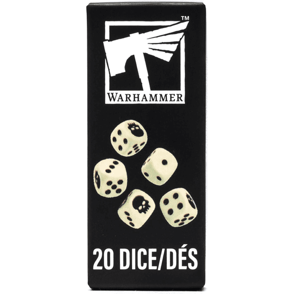 Games Workshop - Warhammer - 20 Mini Dice 2026