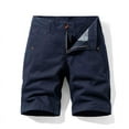 thumbnail image 3 of Owordtank Mens Comfy Cargo Shorts with Pockets Casual Summer, 3 of 3