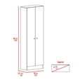 thumbnail image 4 of Depot E-Shop Dakari Multistorage Cabinet Light Gray, 4 of 8