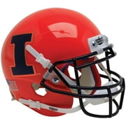 Illinois Fighting Illini Schutt 2019 Orange Mini Football Helmet