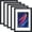 Black-A3-5 Pack, variant on Black A2 5 Pack Picture Frames with A3 Mat for Gallery Wall Display